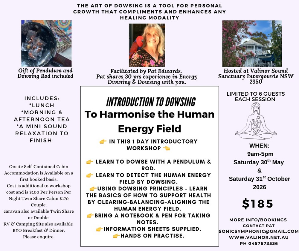 Learn to Dowse - Human Energy Field